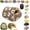 Flannel-Coffee, variant on Removable and Washable Winter Closed-Off Cat Bed, Cutypet Winter Cave Warm Foldable Pet Nest for Indoor Cats & Small Dogs, Soft Plush Enclosed Pet House for Sleeping and Resting