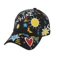 thumbnail image 2 of D-GROEE Fashion Graffiti Cap Adjustable Doodle Baseball Cap Hip hop Rap Casual Cap for Men Women, 2 of 8