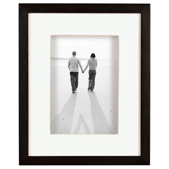 MCS Dakota Wood Shadow Box Series, Wood Picture Frame 16x20" With a 11x14" Opening Photograph, 5/8" Width, Color: Black.