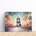 thumbnail image 3 of Hello 2025 Bernese Mountain Dog Celebrates Happy New Year Firework Balloon Horizontal Matte Canvas Poster Berner Lover Gifts Wall Art Home Decor - 02024, 3 of 5