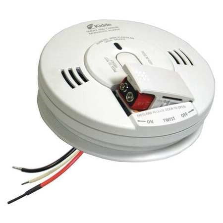 Kidde Firex AC Hardwired Combination Carbon Monoxide & Photoelectric Smoke Alarm (Best Combination Smoke And Carbon Monoxide Detector)