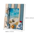 thumbnail image 2 of MOVTOTOP 1Set Home Decor Item Wooden Photo Display Frame 22x17cm Simple Style For Friends and Colleagues, 2 of 7