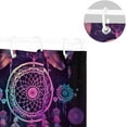 thumbnail image 5 of Coolnut Shower Curtain Dream Catcher Bathroom Decor Watercolor Shower Curtain Sets Fabric Cloth Bathroom Curtains with Hooks 60x72 Inch, 5 of 6
