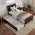 thumbnail image 5 of Portland Twin Extra Long Bed with Matching Footboard and Twin Extra Long Trundle in Espresso, 5 of 13