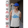 thumbnail image 3 of ShirtBANC Original Los Angeles Letters Mens Tank Top Shirt California Love Tee, 3 of 4