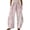 Pink, variant on kaondbfi Spring Fall Essentials Casual Clothing Lady's Four Pocketed Double Printed Casual Pants Summer Casual Pants for Women