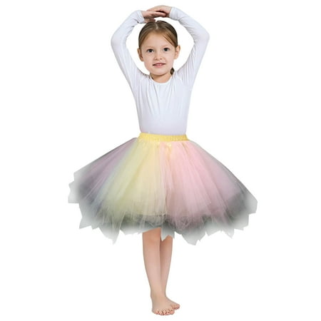

Tutu Dresses For Toddler Girls Baby Girls Soft Fluffy Tutu Skirt Toddler Party Carnival Girl Mesh Toddler Tutu Dresses