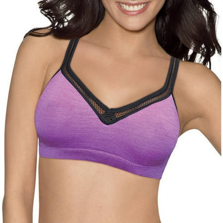 Hanes Women's Sports Bra with Netting
