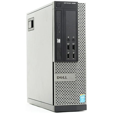 Refurbished Dell Optiplex 9010 3.2GHz i5 4GB 250GB DVD Win 10 Pro 64 Small Form Computer (Best Computer System For Small Business)