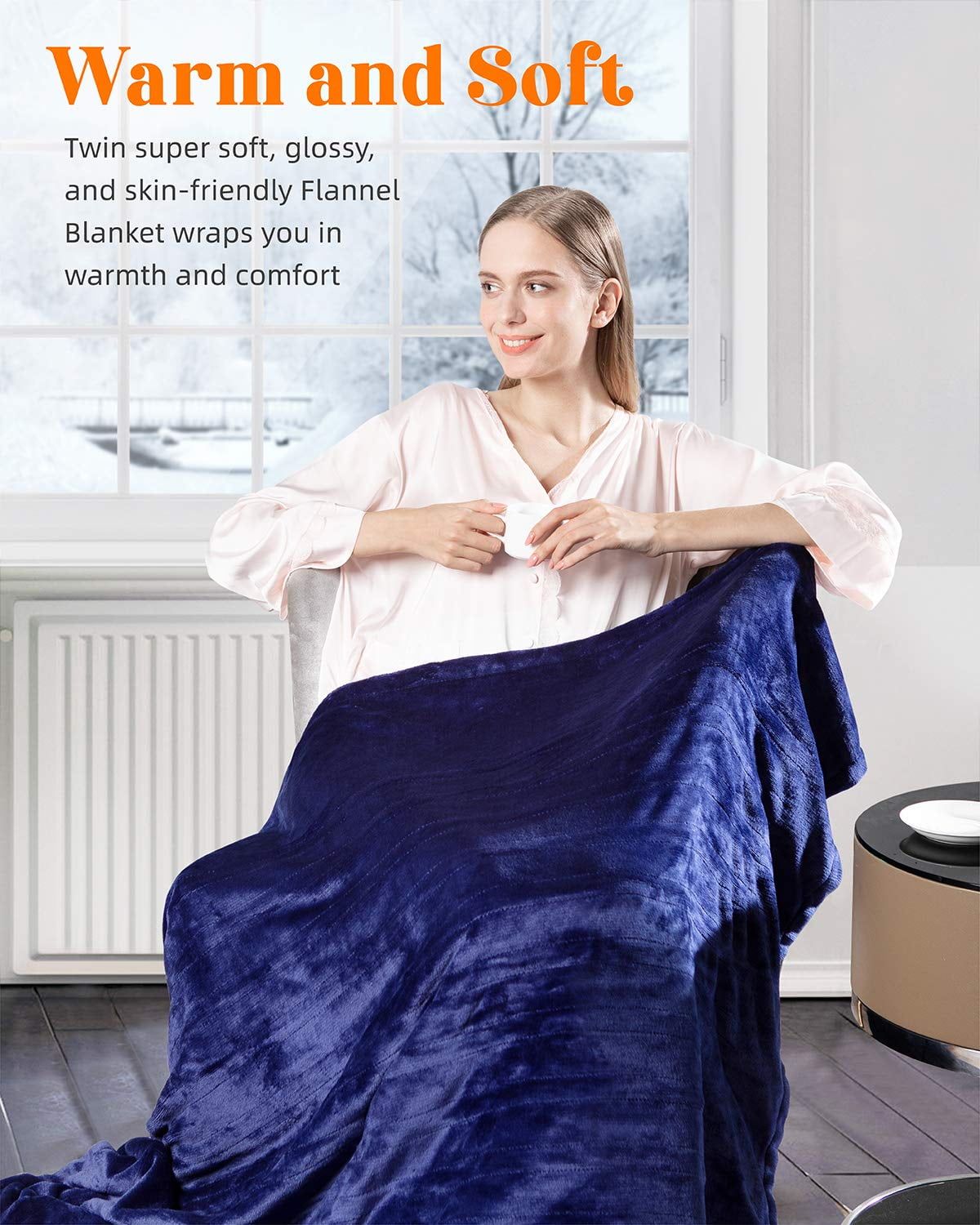 Sable Electric Blanket Heated Blanket Throw 50