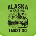 thumbnail image 4 of Inktastic Alaska Travel Adventure Boys or Girls Baby Bib, 4 of 4