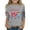 Gray(250 anniversary usa flag), variant on CCRFTGI American 4th of July Shirts for Children Girls Size 7 USA Shirts Funny 3/4 Sleeve 250 anniversary usa flag Summer Freedom T-Shirts Patriotic Teen Girl Clothes Tee Shirt White 7-8 Years