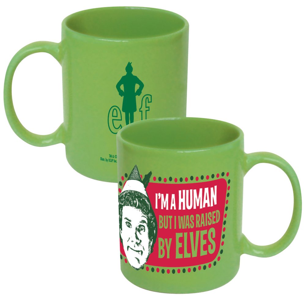 Elf the Movie I'm a Human but I was Raised by Elves Coffee Mug