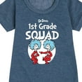 thumbnail image 3 of Dr. Seuss - 1st Grade Squad Thing 1 and Thing 2 - Youth Girls Fleece Dress, 3 of 6