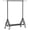 Black, variant on TreGazze Heavy Duty Clothes Rack for Hanging Clothes, Rolling Clothing Rack Load 450 lbs for Bedroom Laundry, Silver