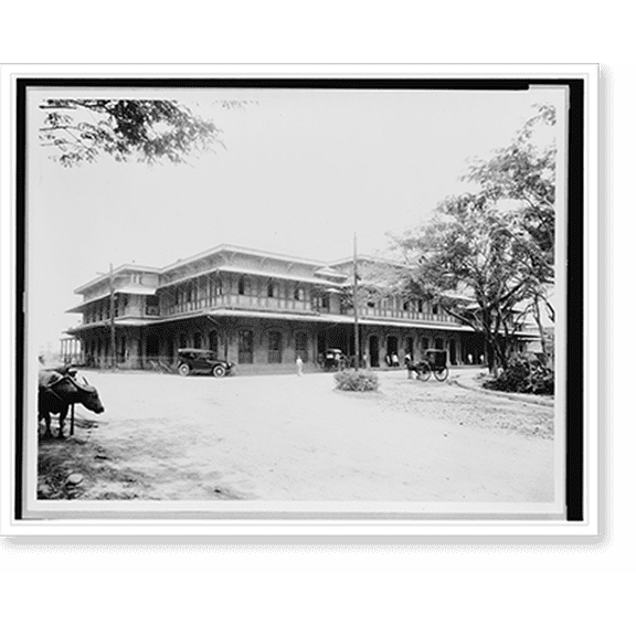 Historic Print, [Tondo railroad station, Manila, Philippines], 16" x 20"