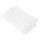 thumbnail image 1 of Uxcell 100Pcs Bridas de Montaje de 8 Pulgadas Bridas de Nylon, Blancas, 1 of 6