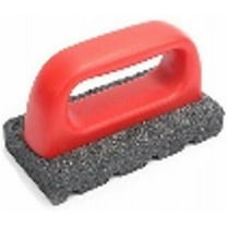 6 x 3 in. Master Mechanic Solid 20 Grit Rubbing Brick
