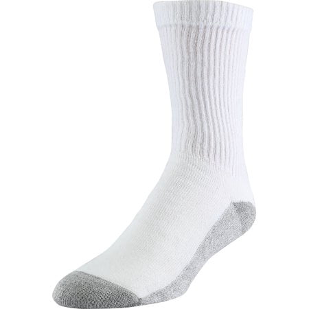 Gildan - Men's Heavyweight White Crew Socks, 10-Pack - Walmart.com
