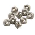 thumbnail image 2 of 10 botones de aleación con vástago para coser, adornos decorativos para chaquetas DIY. Gris-plata, 2 of 9