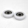 thumbnail image 2 of Set of 4 Nylon Casters with Grooves - For Sliding Gate, Corner Bars, Drawers 6*38*8mm, 2 of 2