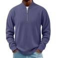 thumbnail image 2 of Qiyinn Men's Zip Up Casual Jacket | Long Sleeve Lightweight Outerwear for Spring Fall, Outdoor Sports, 2 of 6