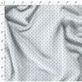 thumbnail image 4 of Soimoi Blue Modal Satin Fabric Palm Tree Print Sewing Fabric Yard 42 Inch Wide, 4 of 5