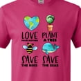 thumbnail image 4 of Inktastic Earth Day Plant a Tree Save the Bees Save the Seas Love Your Mother Earth T-Shirt, 4 of 5