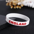 thumbnail image 1 of LOLIPPYY 1Set Flag Decorative Wristband For Soccer Fans 2.5X2.5X0.5In, 1 of 6