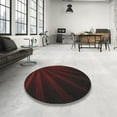thumbnail image 3 of Ahgly Company Indoor Square Patterned Black Brown Novelty Area Rugs, 4' Square, 3 of 6
