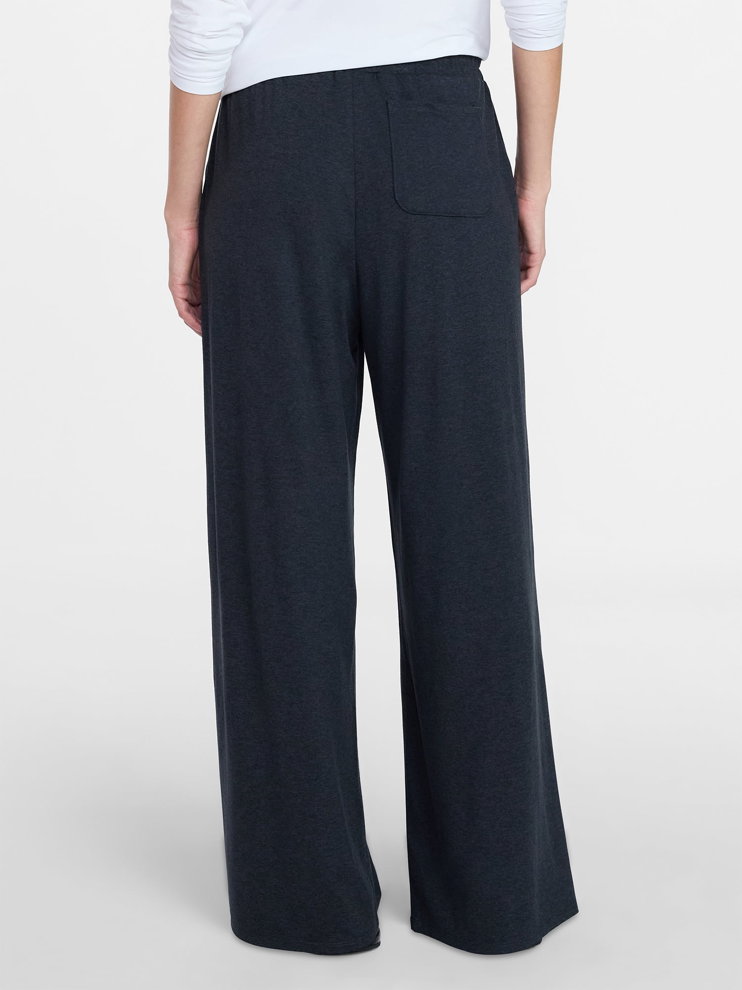 Athletic Works Women's and Women's Plus ButterCore Lightweight Wide Leg Pants, Sizes XS-4X
