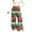 Green, variant on Women's Casual Wide Leg Pants, Christmas Print Elastic Waist Loose Plush Trousers, Warm Winter Pants for Holiday Parties and Cozy Nights,Wine,L