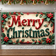thumbnail image 4 of Festive Design Merry Christmas Holiday Banner Decorative Christmas Elements for Holiday Celebration Indoor Outdoor Event, 4 of 9