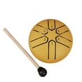 thumbnail image 2 of Msgweeeg 6 Year Old Boy Gift for 7 Year Old Boy Rain Drum Steel Tongue Drum 3-inch 6-tone Mini Handdrum Outdoor Garden Decoration Waterproof Steel Alloy Portable Relaxation Gift, 2 of 2