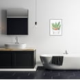 thumbnail image 2 of Stupell Industries Tropical Flamingoes Bathtub Plants Graphic Art Gray Framed Art Print Wall Art, Design by Ziwei Li, 2 of 8