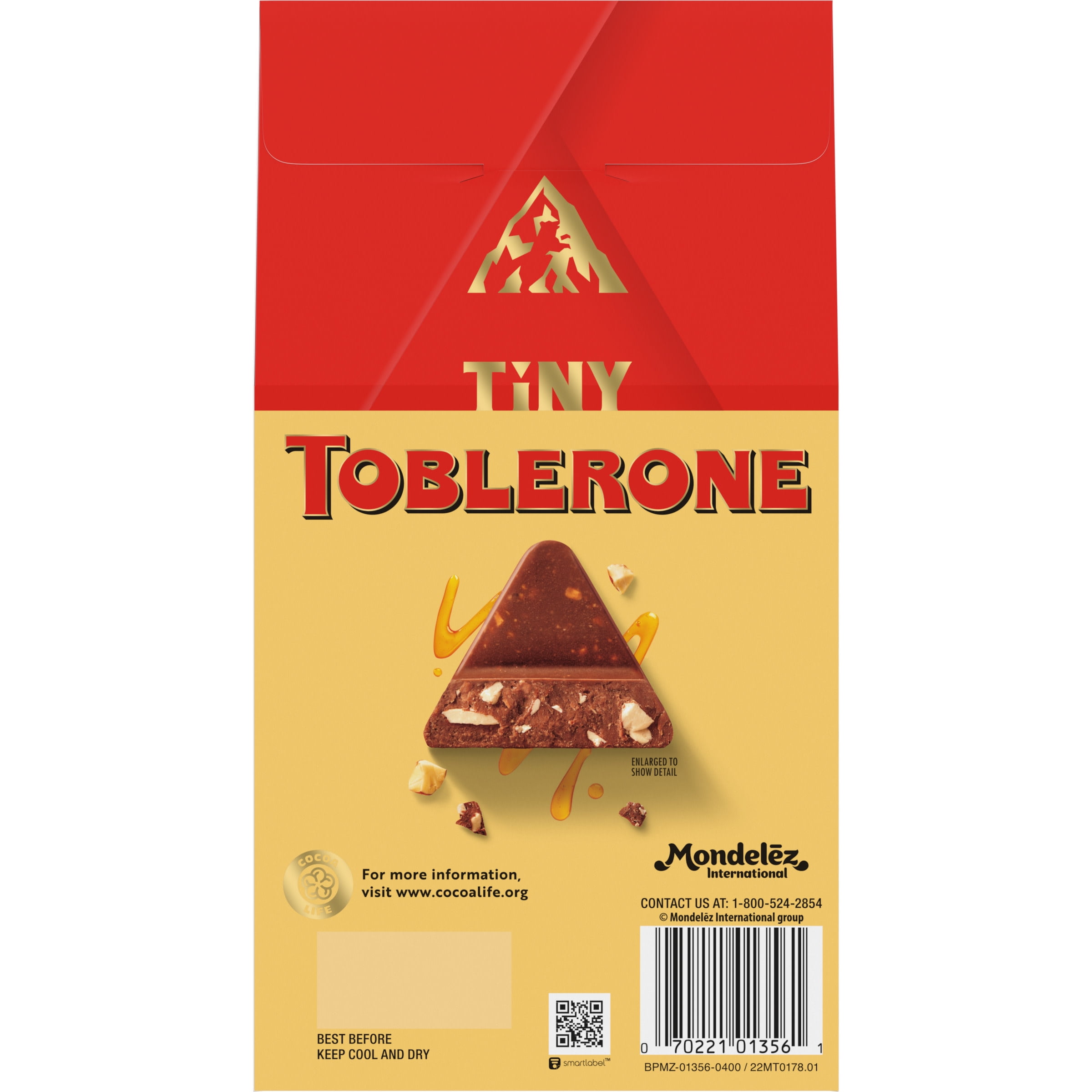 Tablette de chocolat Toblerone® 35g publicitaire dès 480 pcs.