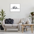 thumbnail image 4 of Stupell Industries Shabby Chic Bloodhound Pup Naptime Gray Framed Giclee Art, 30 x 24, by Lindsay Kivi Fine Art, 4 of 8