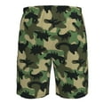 thumbnail image 6 of Disketp Men'S Swim Trunks Hawaiian Breathable Surf Beach Swimsuits Mesh Lining Beach Shorts With Pockets-Black Dinosaur, 6 of 9