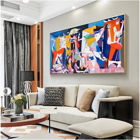 HAHDAXIA Large Size Canvas Wall Art By Picasso Reproductions Wall Art Canvas Paintings Posters Prints Wall Pictures for Living Room Decor