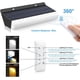 thumbnail image 3 of Luz de pared solar con control remoto de 300 lm, luz regulable con 2 IP66 regulables, 36 LED ultrabrillantes alimentados por energía solar para decoración de paredes, paisaje y efectos de luz de fies JAMW Sencillez, 3 of 5