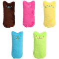 thumbnail image 1 of Juguete de peluche Catnip 5 piezas adecuado para la limpieza de dientes de masticación de gatos-- BANYUO  Electrónica, 1 of 1