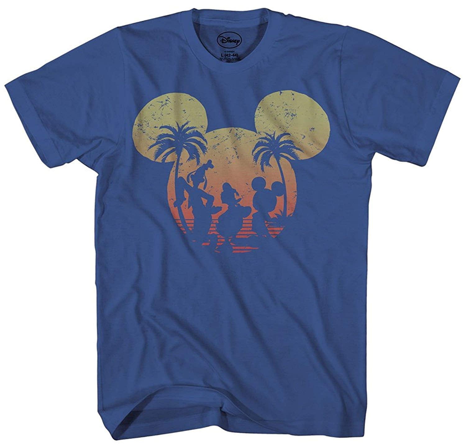 Disney Disney Men's Sunset Silhouette Graphic TShirt