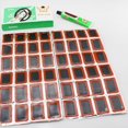 thumbnail image 1 of 48pcs Bicycle Tire Repair Kit Tool Set Rubber Puncture Patches Portable Inner Tube, 1 of 5