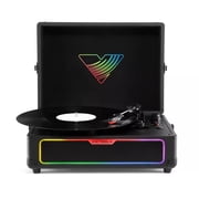 Victrola Journey Glow Illuminated Suitcase Record Player