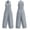 Gray, variant on Womens Sleeveless Cotton Jumpsuit V Neck Wide Leg Romper with Pockets Casual Summer One Piece Outfit,Size 2XL
