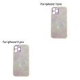 thumbnail image 4 of Funda para teléfono Seitruly TPU a prueba de golpes con estampado de hojas para 11 Tipo 2 2piezas, 4 of 6
