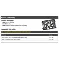 thumbnail image 4 of Engine Cooling Radiator Fan Assembly - Compatible with 2008-2011, 2013-2014 Mercedes-Benz C300 V6, 4 of 4