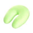 thumbnail image 4 of Almohada de viaje con soporte para la cabeza, suave y ergonómica, de espuma viscoelástica, ideal para el cuello. Verde, 4 of 9