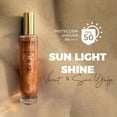 thumbnail image 4 of The Fair. Sun Light Shine - Aceite Corporal y Capilar con Protector Solar FPS 50+ PA++++, Aceite para cuerpo y Cabello con Brillo e Hidrataci&oacute;n Radiante. 100 ML, 4 of 7
