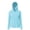 Z1-Light Blue-sun jackets for women, variant on Womens UV Protection Hoodie Jackets Zip-Up Long Sleeve Hoodies with Face Mask Quick Dry Lightweight Summer Coats for Fishing Hiking